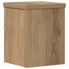 Plant Stand 2 pcs. Artisan Oak 15 x 15 x 20 cm Wood Based Material
