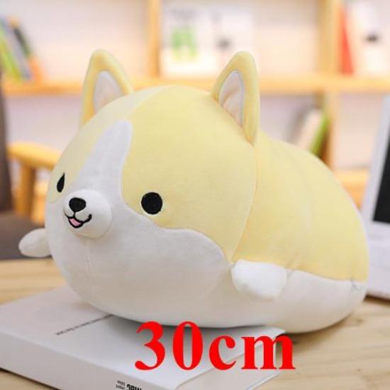1pc Lovely Fat Shiba Inu & Corgi Dog Plush Toys Stuffed Soft Kawaii Animal Cartoon Pillow Dolls Gift for Kids Baby Children