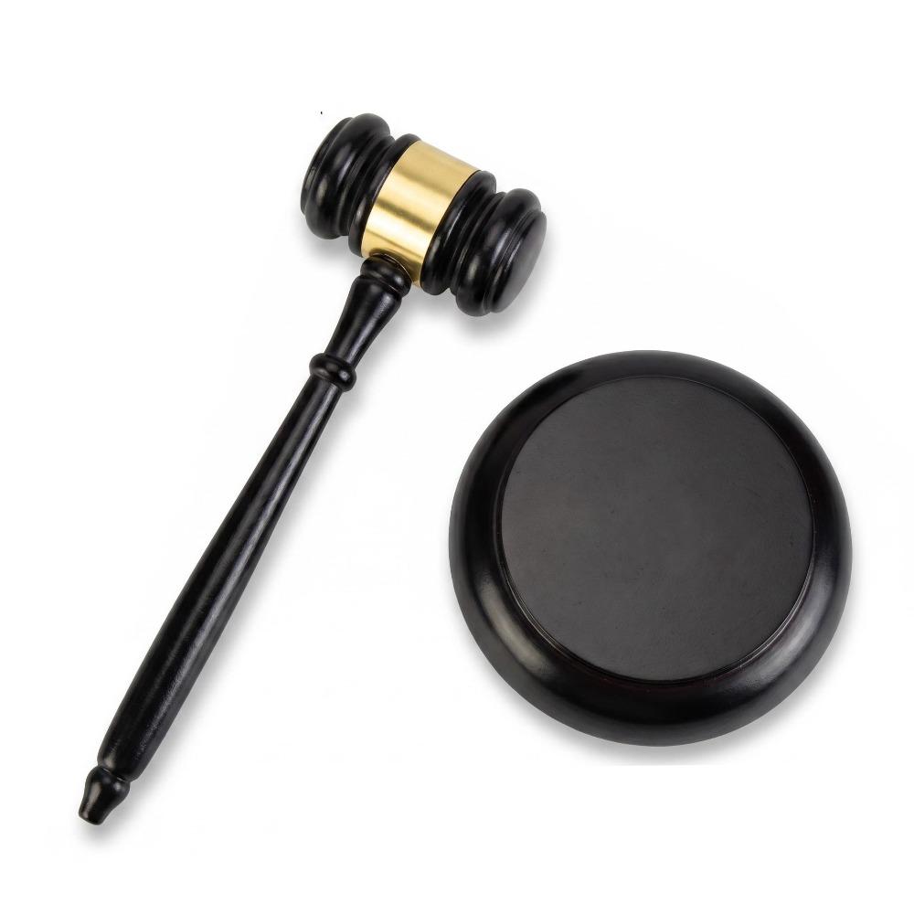 with Sound Block Wood Adjudgement Gavel High Quality Decorative Hammer Set For Lawyer