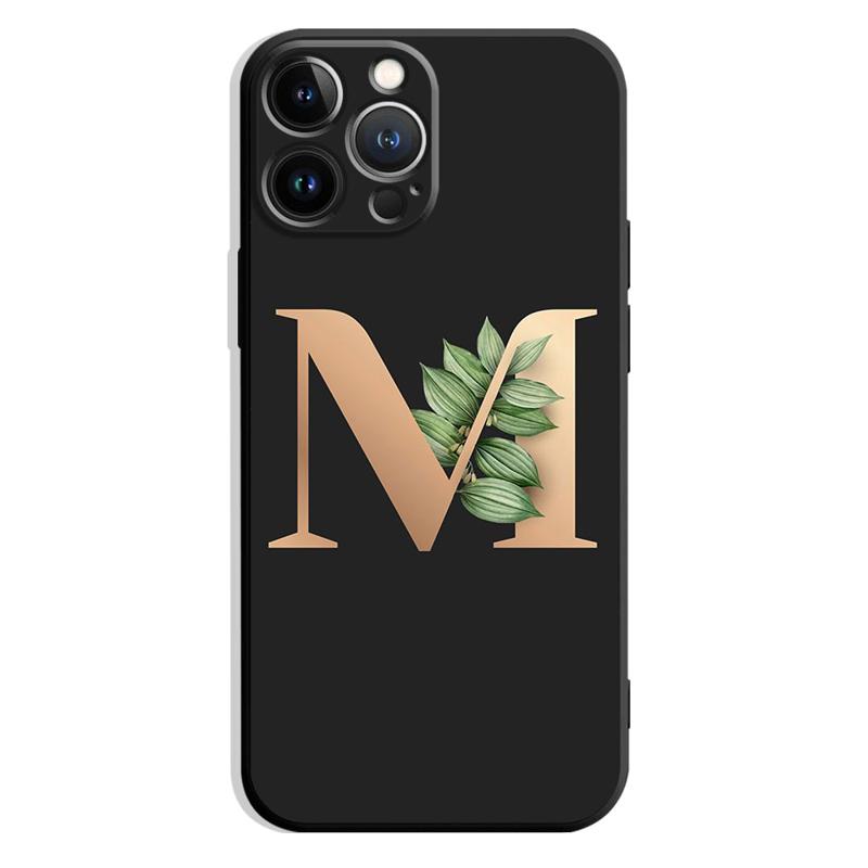 Чехол для телефона с буквенным принтом для iPhone Samsung Galaxy Redmi Xiaomi Oppo OnePlus Note SA 7 8 9 10 11 12 13 14 20 21 22 23 53 54 Pro Max Plus Ultra TPU Soft