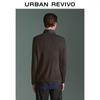 UR Men's 2025 Spring Buttoned Round Neck Knit Sweater