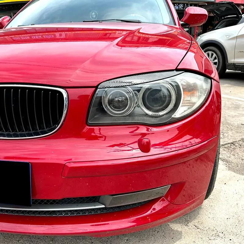 Накладки-реснички на фары автомобиля для BMW 1 серии E81 E82 E87 E88 Модель 2008-2013 Материал ABS Автоаксессуары
