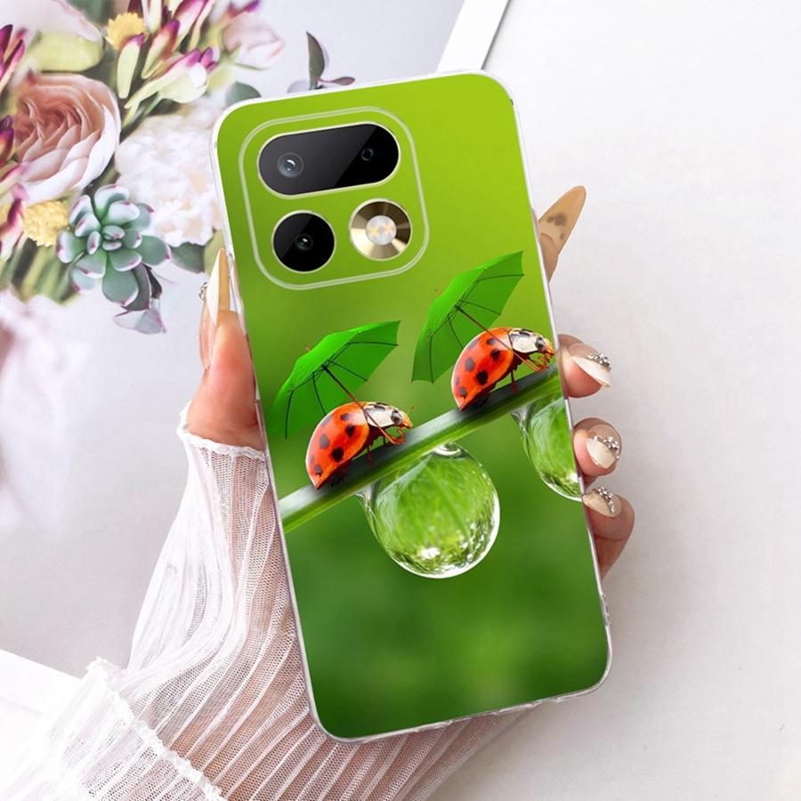 Чехол для Realme 16 Pro Цветок Бабочка Расписная Крышка Мягкий Силиконовый Корпус Для Realme16 16Pro 16 Pro+ Плюс Чехол для Телефона