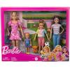 Кукла Barbie Сестры 4-пак Барби, Скиппер, Стейси и Челси HWJ01