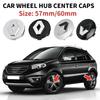 4PCS 57mm 60mm Car Tire Center Hub Cap Logo Sticker Rim Cap Badge For Renault Megane 2 3 Clio 4 5 Trafic Captur Emblems Kangoo R777