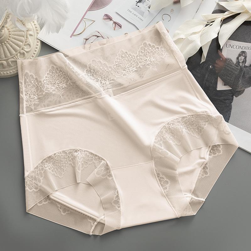 Women's Underwear High Waisted Triangles Panty Breathable Sexy Lace Comfort Hipster Panties