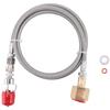 CO2 Adapter High Pressure Hose For Grohe Blue Home Water Carbonators CO2 Transfer 1.5 M Transfer Hose Durable Easy tall