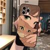Аниме Девушка Женщина с Кошкой Чехол для Телефона Для iphone 16 15 14 Pro Max 16 15 14 13 12 Pro 15Plus iphone 11