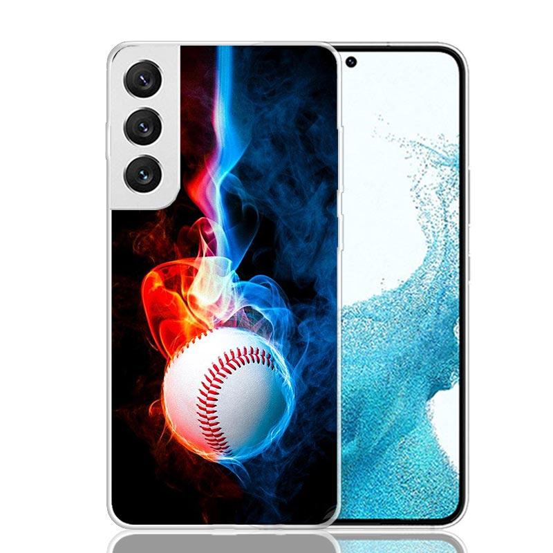 Baseball Sport Phone Case For Samsung Galaxy S26 S25 Edge S24 S23 FE S22 Ultra S21 Plus S20 + Fundas Cover Coque Galaxy S25 S24