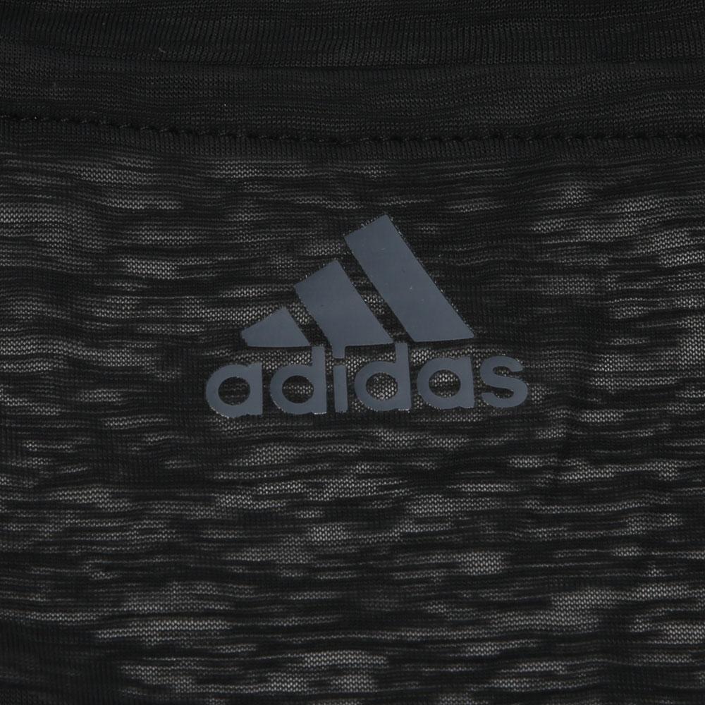 Женские футболки Adidas Женские Черные С круглым вырезом Умеренный Прямой крой