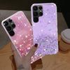 Phone Case For Samsung Galaxy S23 Ultra Plus Cute Girl Shiny Glitter Diamond Stars Clear TPU Back Cover for Samsung S 23 S23Ultra S23Plus Cases