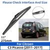 Для Citroen C3 Picasso 2011-2017 24"+16"+11" Передние Задние Щетки Стеклоочистителя Лобовое Стекло Окно Резак Аксессуары 2016 2017