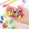 Colors Painting Student Eraser Caps Pencil Eraser Toppers Pencil Erasers Pencil Top Erasers