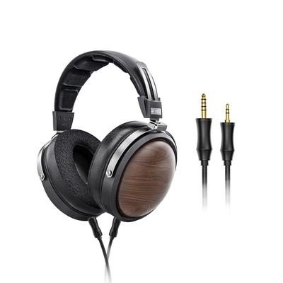 Проводные наушники FiiO FT1 с закрытой задней частью, диафрагмой из композитного материала Nano Wood Fiber, съемным кабелем и амбушюрами из американского черного ореха для и