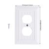 Electric Socket Plug Covers Electrical Receptacle Wall Plate Faceplates Covers Light Switches Socket Cover Enduring