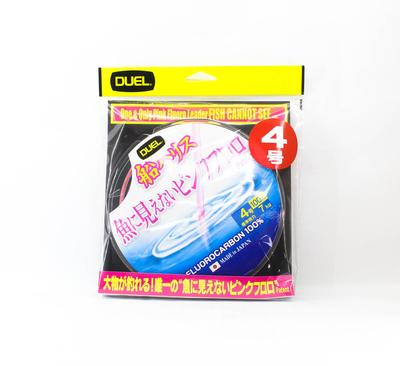 Yo Zuri Duel Pink Fish Не видит Флюорокарбон 100м №4 7кг H4398-SP (8507)