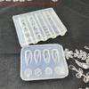 1Pcs Flute Instrument Shape Relief Manicure Mold Strawberry Silicone Nail Mold Nail Art Nail Template Nail Art Decorations