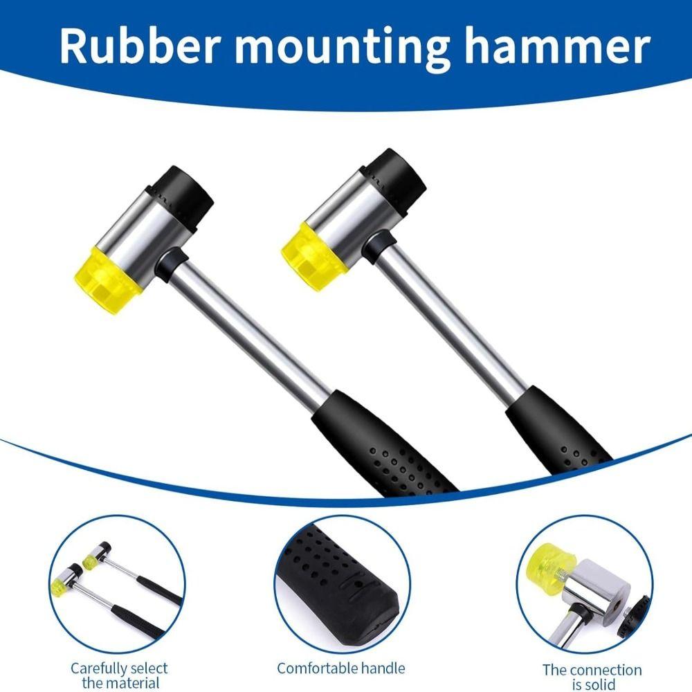Ergonomic Handle Window Screen Repair Kit 6-in-1 Spline Installer Professional Screen Spline Tool