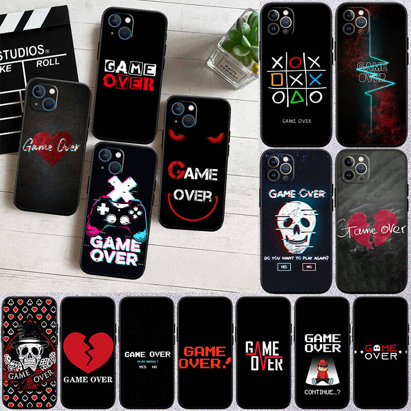 MH63 Game Over Новый чехол для телефона для Xiaomi Poco F5 F6 C40 C65 C55 C50 C51 M7 X7 C75 M6 C71 F7 C85 F8 Pro Ultra