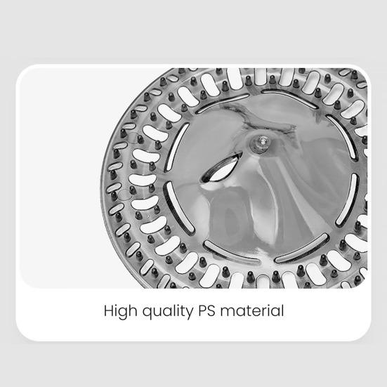 10 шт. Пластиковые заглушки для волос в сливном отверстии для пола, сетчатые крышки, простая установка, средство для домашнего обслуживания