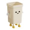 Bin, Trash Can, Garbage Box, Waste Container, Interesting Shape, Made of Sturdy PP Material, Open