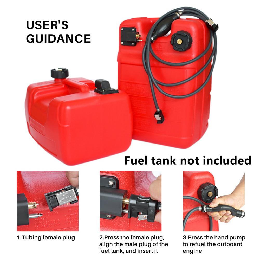 9,84 фута Топливный шланг Подвесной лодочный мотор Бензобак Соединительный комплект Для мотора Yamaha