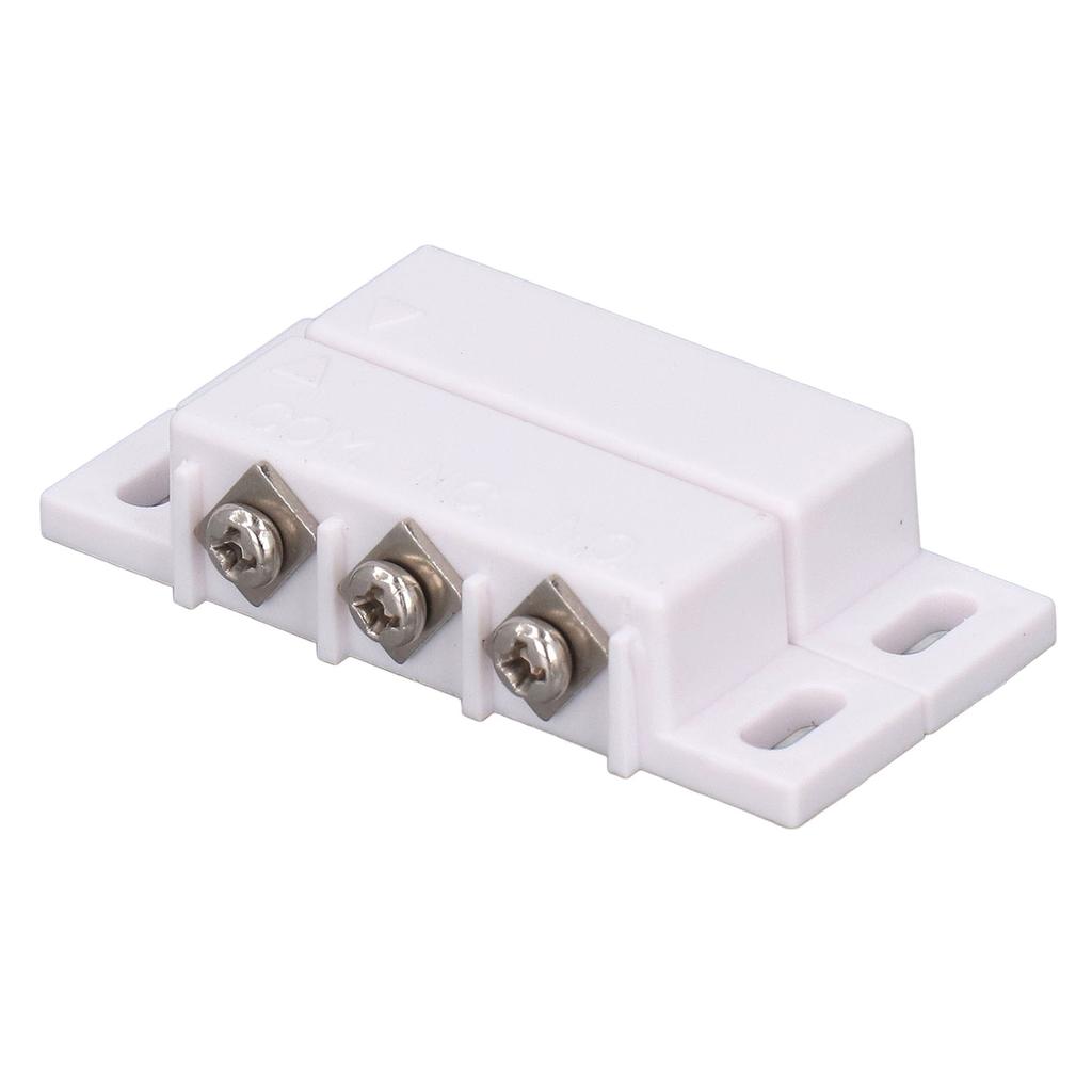 2 Sets Magnetic Reed Switch NO NC Wired Surface Mounted Magnetic Contact Switch for Door Window