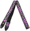 5331 Guitar Strap JACQUARD STRAP PURPLE BIRD LUPIN Jacquard Strap Purple Bird Lupine Free Size [ERNIE BALL] [Genuine]