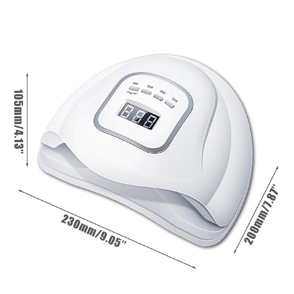 120 Вт SUNX5 MAX 45 светодиодная лампа для сушки ногтей, лампа для фототерапии, маникюрный таймер, портативный маникюр для ногтей 110-240 В