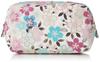 Uni Seni Made In Japan Futago Chirimen Japanese Pattern Extra Large Balloon Pouch Blossom (0114-2) [Cherry Design, White]