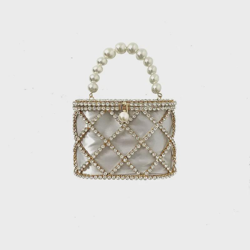Новый тренд: Женская летняя сумка Diamond Basket Bag — европейский и американский стиль, большая вместимость, ручная и диагональная