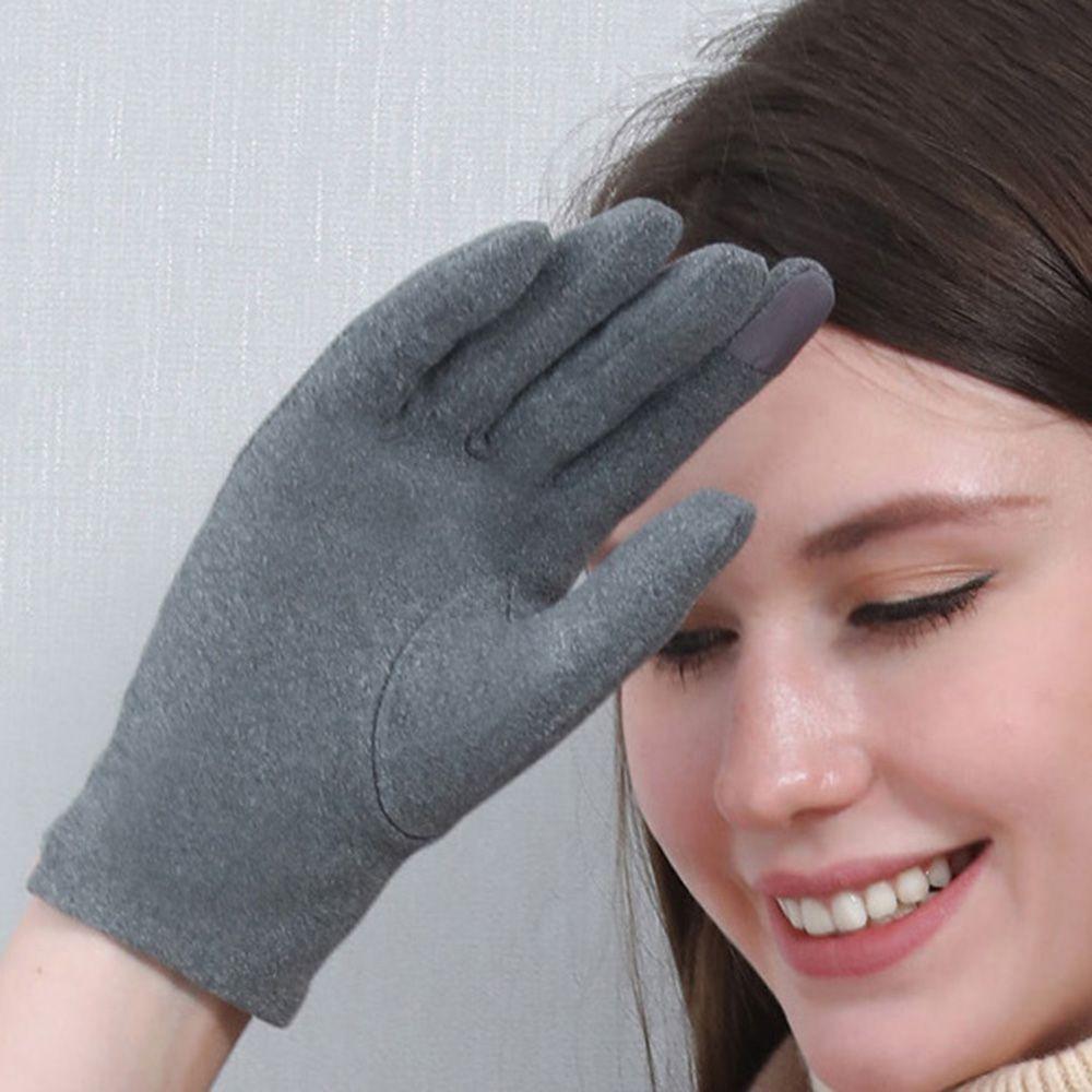 Защита от холода, ветрозащитные перчатки с сенсорным экраном, теплые варежки, женские перчатки, велосипедные перчатки