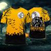 Disc Darts Sports T-shirt Men's Clothing Round Neck Short Sleeves T Shirts 3D Printed Cool Graphics Outdoor Casual Fashion Tees