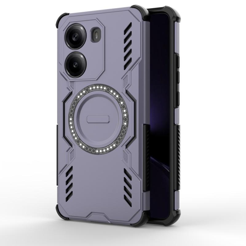 Магнитный роскошный бронированный противоударный чехол для Poco X7 Pro Capas роскошный цветной жесткий противоударный круглый магнитный Xiaomi Poco X7 Pro