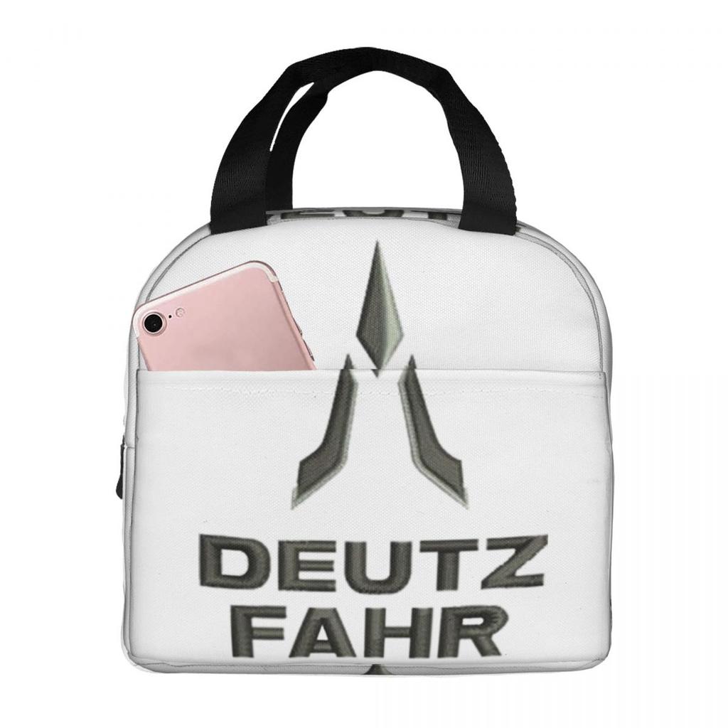 Deutz Fahr Logo Insulated Lunch Bag for Women Children Leakproof Food Boxes Thermal Lunch Box Tote