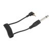 Universal Digital Camera Synchronization Cable Gold Plated 2.5mm to 6.35mm Male Cable for Speaker Guitar