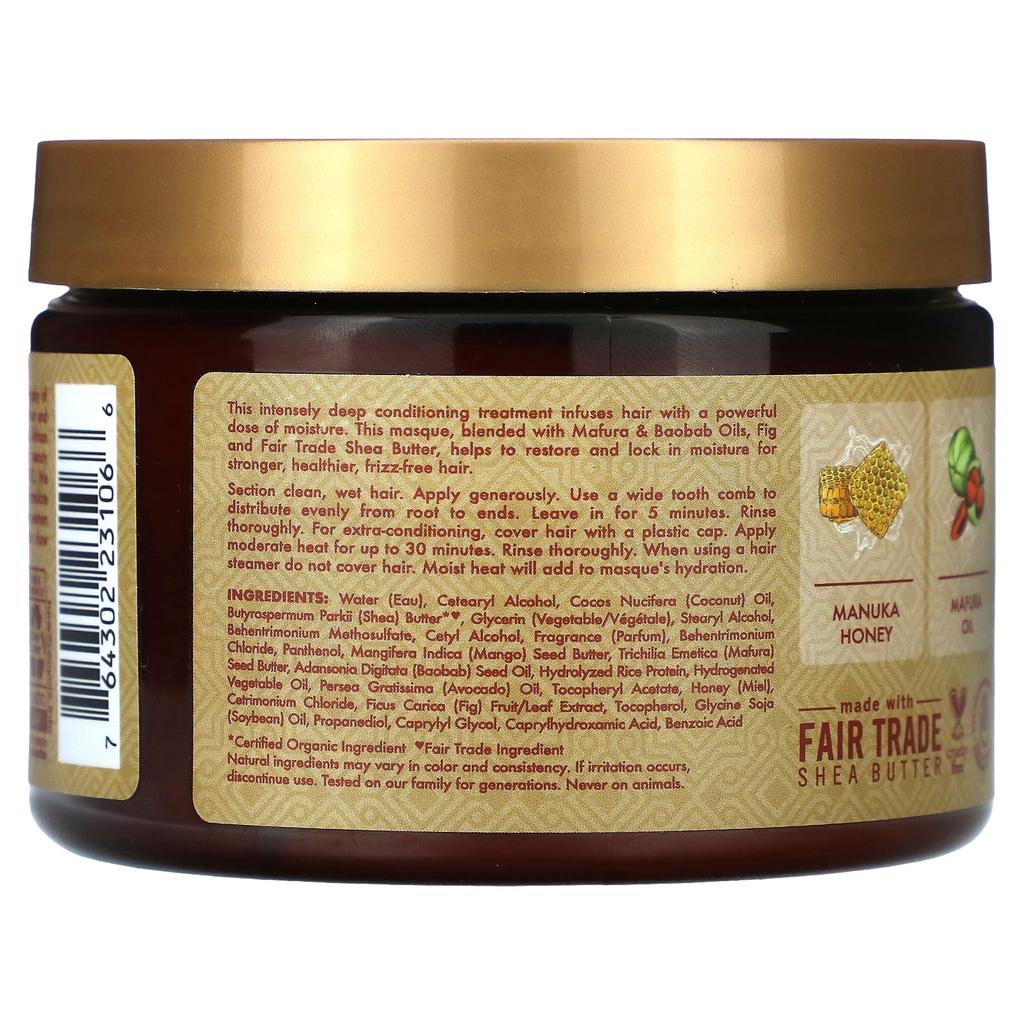 SheaMoisture Маска для волос интенсивного увлажнения с медом манука и маслом мапура, 11,5 унций (326 г)