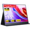 MAGICRAVEN Mobile Monitor Inch 2K Resolution Mobile Display Portable Monitor 2256x1504 WQXGA High Brightness 400nits Color Gamut Automatic Image Ratio