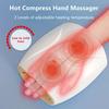 Массажер для пальцев рук, горячий компресс, физиотерапевтический прибор, массажер для разминания акупунктурных точек рук, портативный электрический массажер для рук