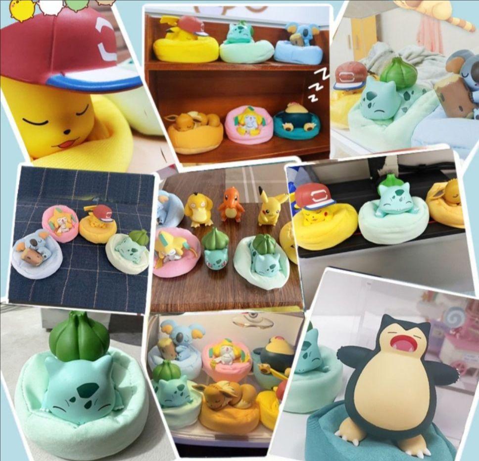 New Dreamy Pok Mon Pok Mon Blind Box Pikachu Kirby Beast Hand Office Cute Desktop Decoration Small Ornament Doll Gift
