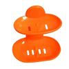 Double Soap Dish Strong Suction Cup Soap Holder Wall Mounted Bunk Water Bath Storage Basket For Kitchen Bathroom Accessories