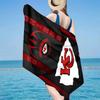 Kansas City Chiefs Football Microfiber Beach Towel, Lightweight And Quick-Dry, for Summer Travel, Beach Essential, Swimming Pool