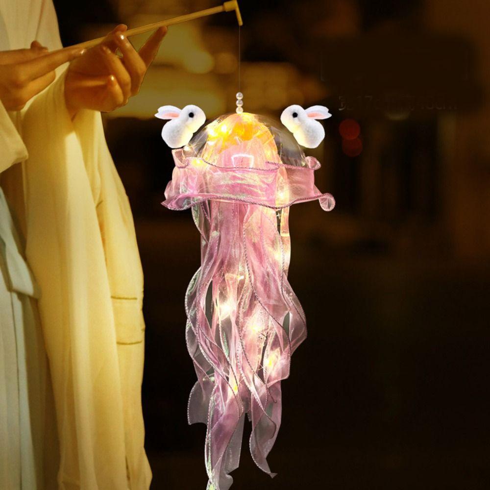 Funny Colorful Jellyfish Lantern Luminous Ocean Animals Ancient Jellyfish Lamp Wedding
