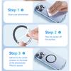 Essager 2 шт. магнитное металлическое кольцо для Magsafe iPhone 15 14 13 12Pro Android-телефоны пластинчатые наклейки кольца для подставки для беспроводного зарядного устройства