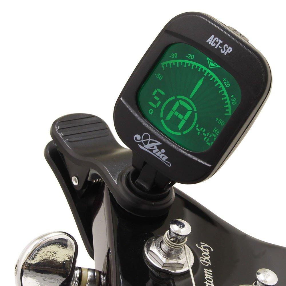 ARIA Multimode Tuner Black BK Clip-on ACT-SP