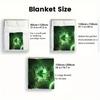 DarkAngels 40K 2D Flat Pattern Flannel Blanket High quality All Seasons Warmth and Comfort Perfect for Christmas Gifts.MMT0918040