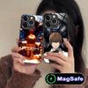 Чехол для мобильного телефона Death Note Кира Лайт для iPhone 17 16 15 14 13 12 11 Air Pro Max Plus Mini MagSafe Стеклянный Цветной Чехол Cover