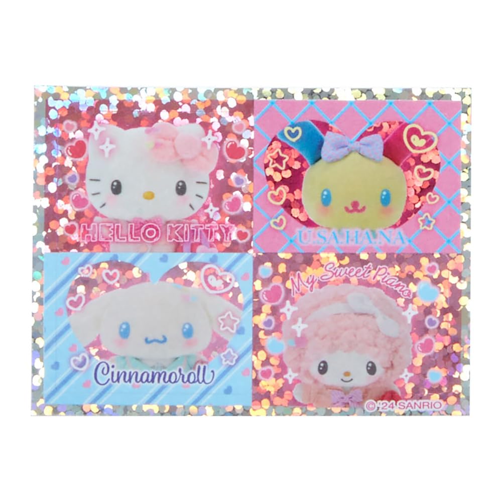 Sanrio Набор наклеек Академия Искрящиеся Персонажи Sanrio 492361 (#Клуб Санрио)
