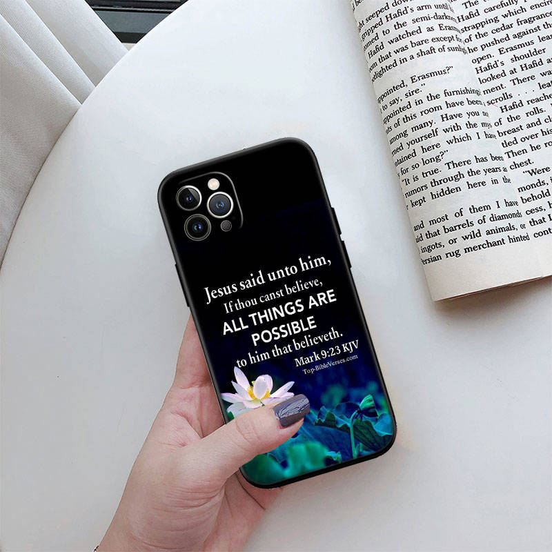 JO5 Библейский стих Иисус Христос Чехол для телефона для Samsung A35 A25 A24 A15 A05S A05 M55 M35 M15 A06 A16 A02 A12 A13 A10 A20 A30 A22 A31 A32 A33 A41 A42 A50
