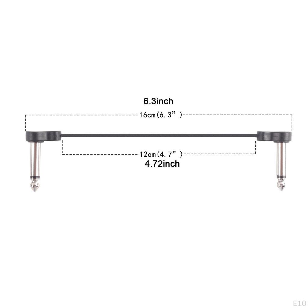 Педаль эффектов для электрогитары, соединительные кабели, многоцелевой стабильный адаптер для инструмента